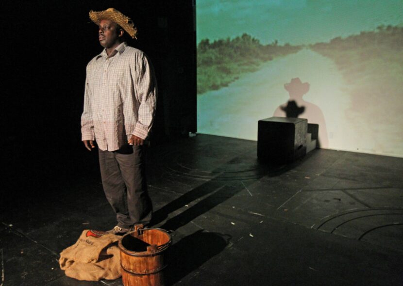 Douglas Carter portrays Buck in "The Freedmans," which runs through Sunday at the Margo...