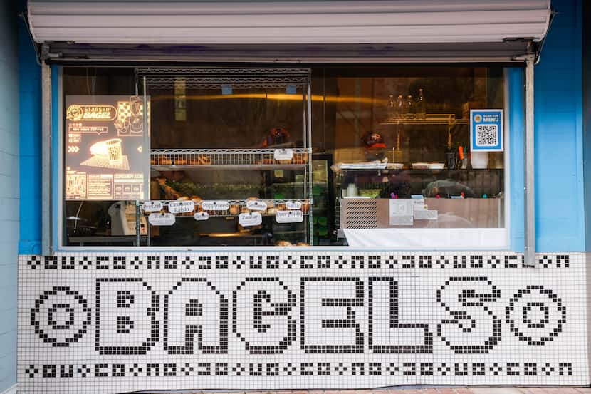 Starship Bagel opened its downtown Dallas shop in January 2023.
