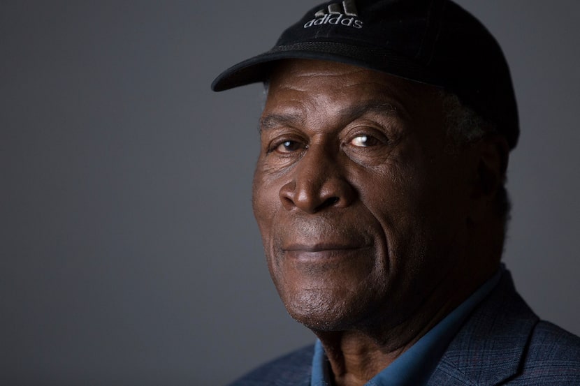 FILE - John Amos poses for a portrait on May 11, 2016, in New York. Amos, who starred as the...