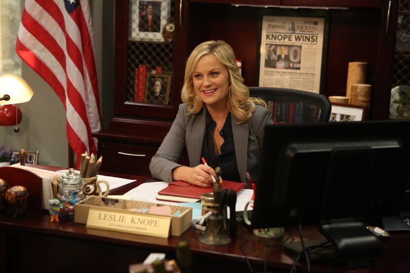 Amy Poehler stars in Parks & Recreation. 