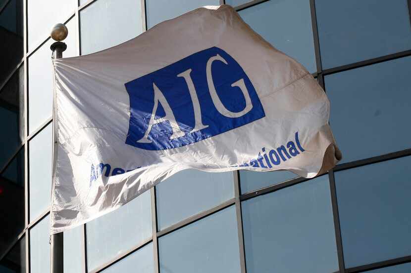 Insurance firm AIG is looking at potential office locations in Atlanta and Dallas.