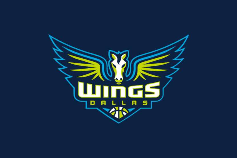 Dallas Wings' logo.