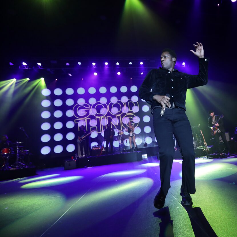 Leon Bridges performs at the Bomb Factory in Dallas on Nov. 9, 2019.