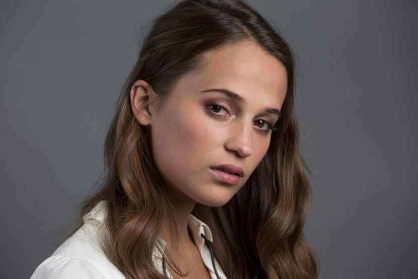 Testament of Youth actor Alicia Vikander poses for a portrait on Wednesday, June 3, 2015 in...
