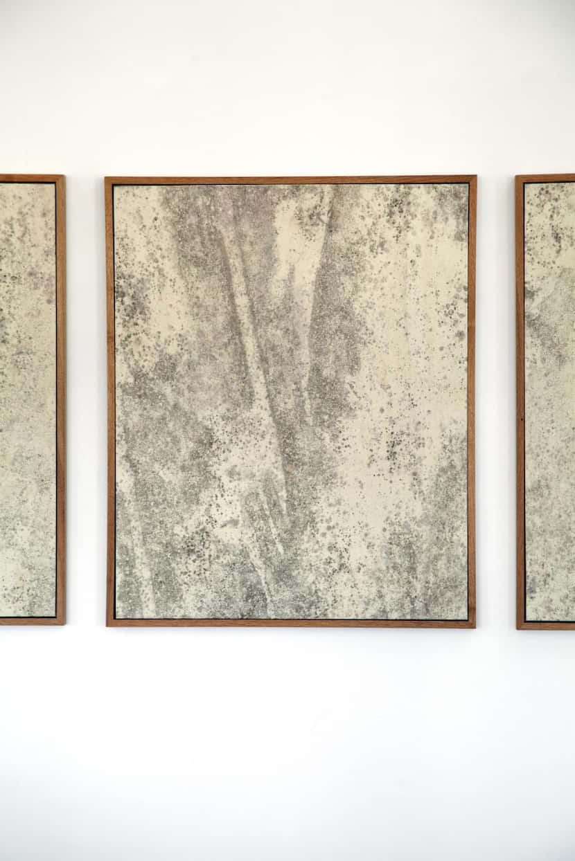 
Swedish artist Oscar Berglund’s Untitled (Stained) series.
