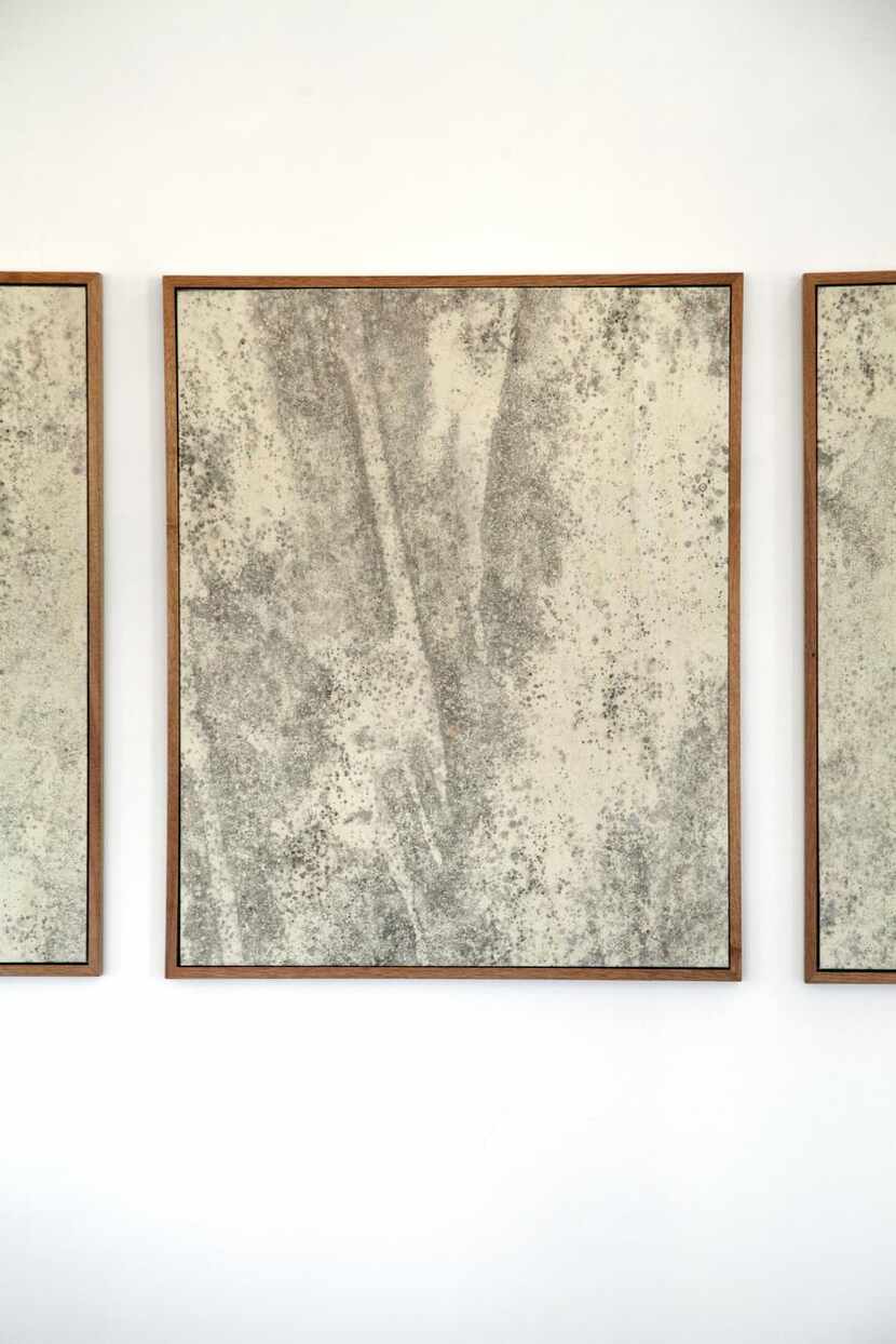 
Swedish artist Oscar Berglund’s Untitled (Stained) series.
