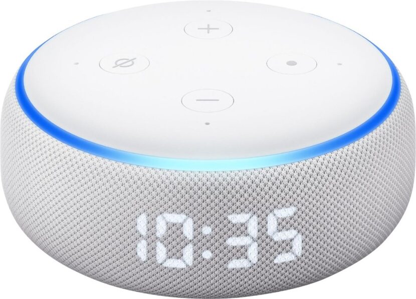 Amazon Echo Dot with Clock