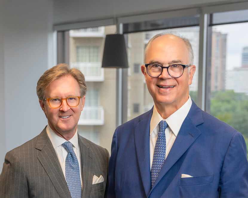 From left: Briggs Freeman president Russ Anderson and CEO Robbie Briggs.