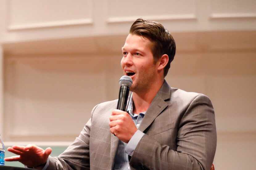 Los Angeles Dodgers pitcher, and former Highland Park standout, Clayton Kershaw sits down...