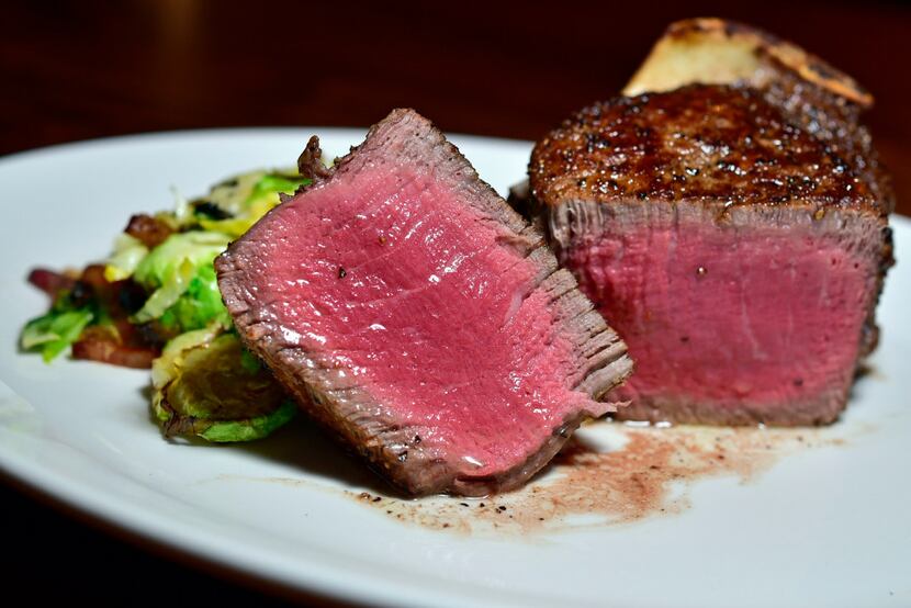 A 16-ounce bone-in filet was the best of all the steaks and chops sampled.