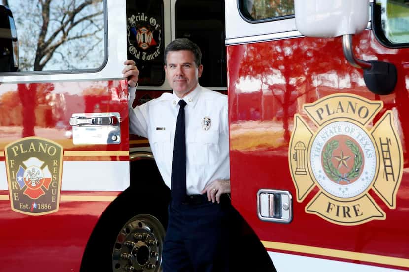 Brian Crawford will take over as Plano’s new fire chief on Monday. He held the same job in...