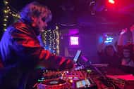 Jacob Alvarez, also known as Loveghost, DJs the goth night La Phantasma at Curfew Bar in...