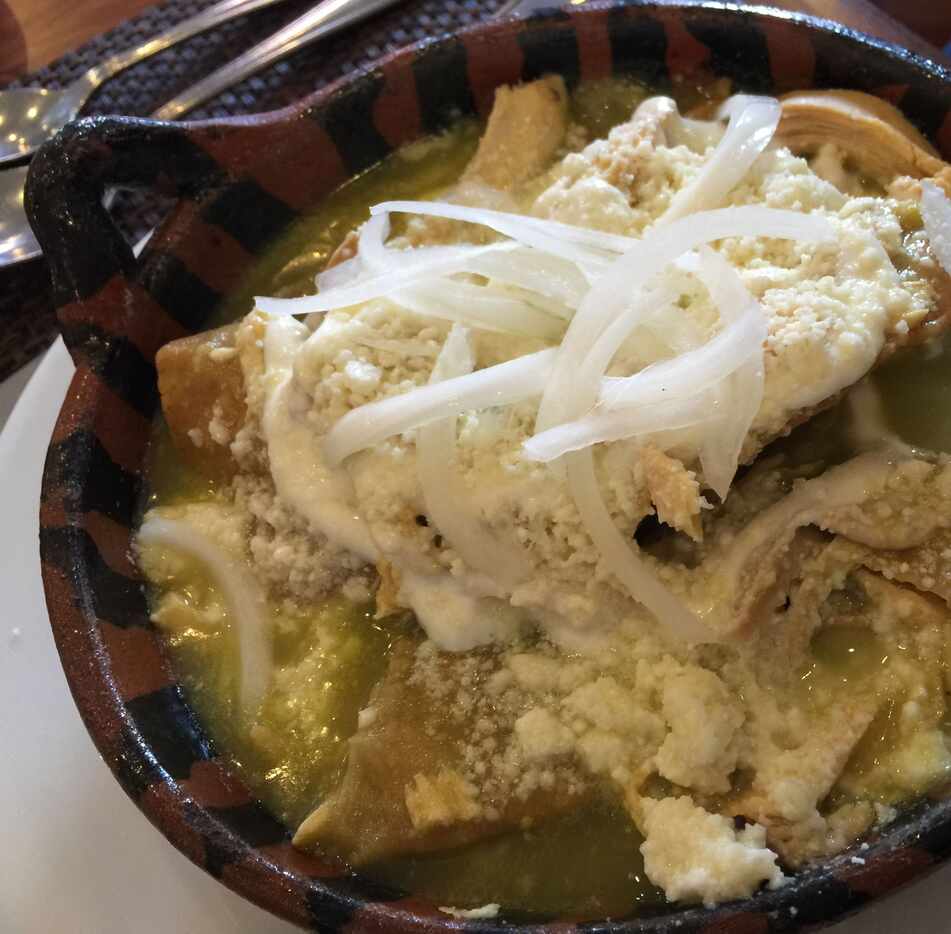 Chilaquiles at El Cardenal