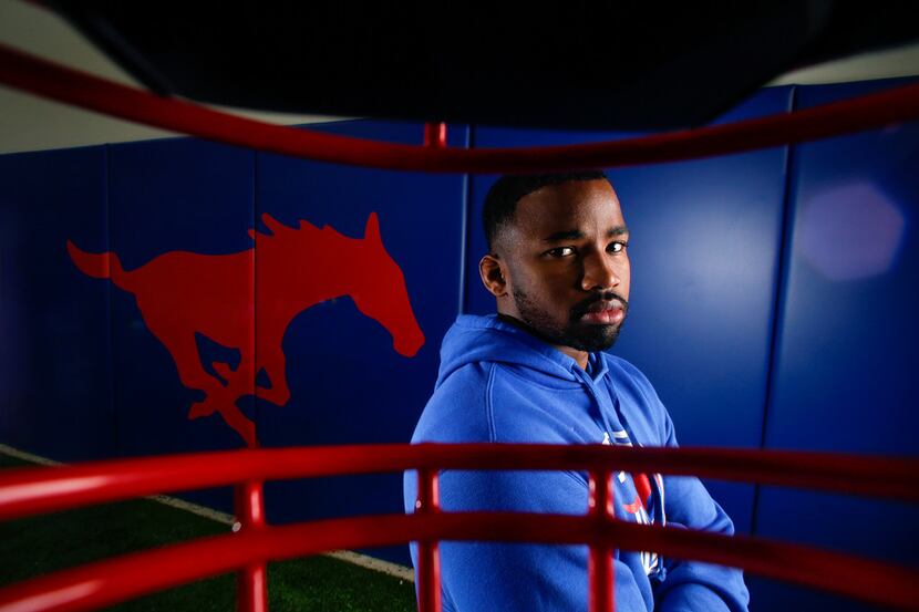 Ra'Shaad Samples was hired by SMU to be an ace recruiter in his hometown. He's using the...