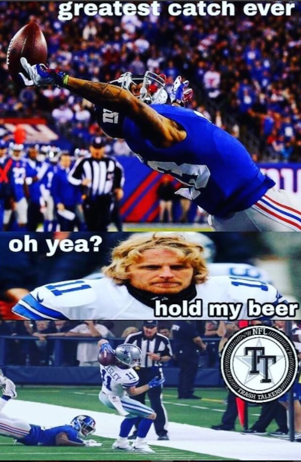 Meme warfare: Cowboys win this one over Eli Manning and hated NY Giants