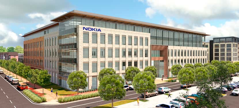 Nokia has rented 350,000 square feet in two buildings in Cypress Waters.