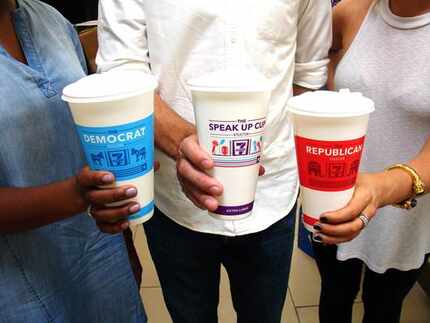 For the first time, 7-Eleven has left the names of the presidential candidates off its...