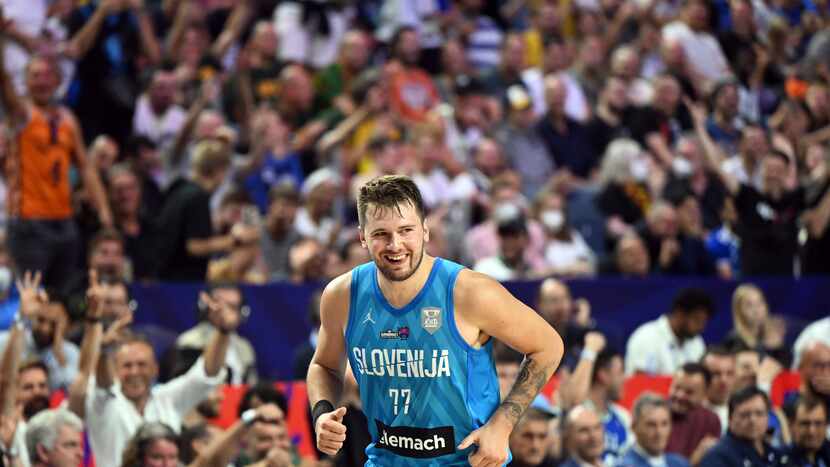 Mavericks’ Luka Doncic leads Slovenia to win over Brazil ahead of Olympic qualifying