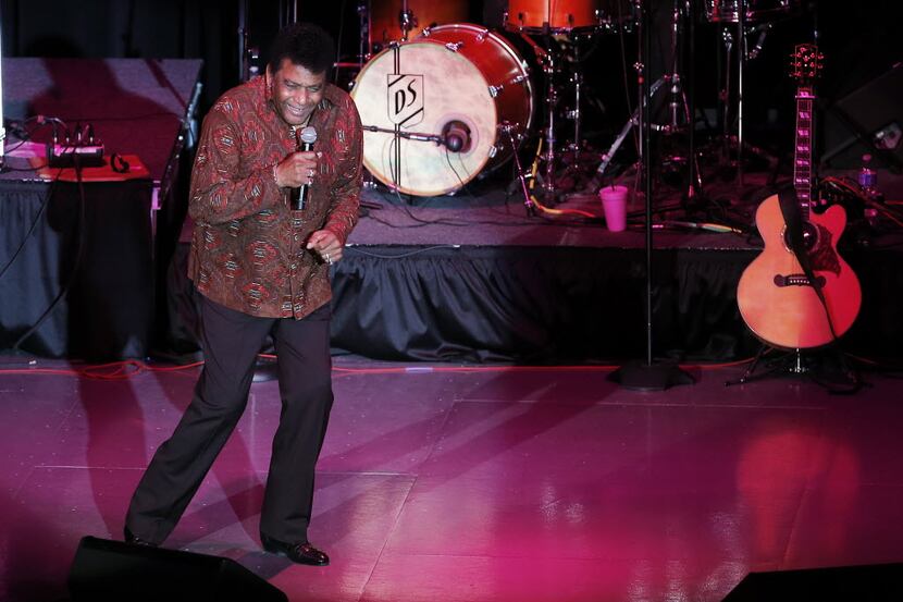 Charley Pride performs at the Arlington Music Hall on Feb. 1, 2014. He will receive the...