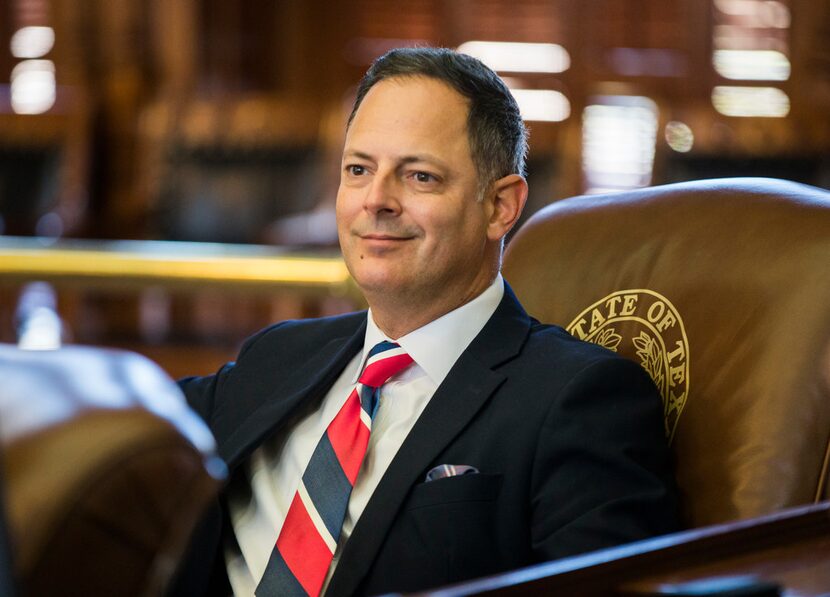 Dallas Rep. Rafael Anchia sits at his desk on the second day of the 86th Texas Legislature....