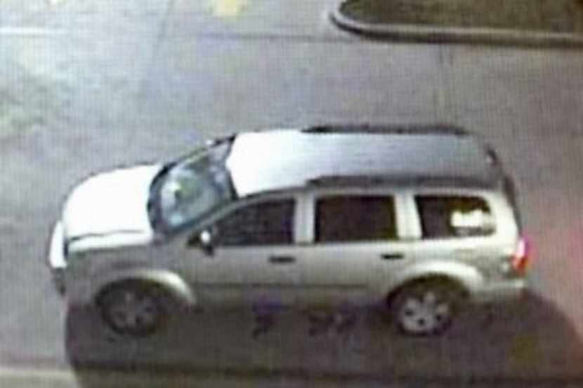  Surveillance footage of vehicle used by two men suspected of burglarizing an ULTA store in...