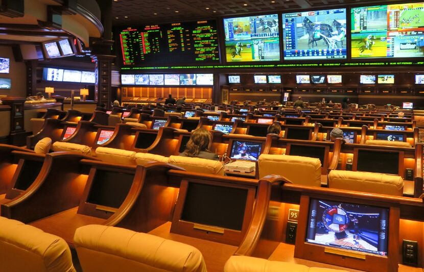 The race and sports book at the Wynn Las Vegas.