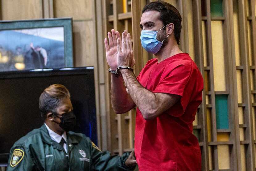El actor mexicano Pablo Lyle durante la audiencia en un tribunal de Miami, el jueves 8 de...
