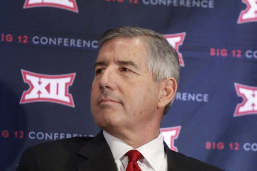 Bob Bowlsby, Commissioner, Big Twelve Conference, was among the panelist at the Big 12...