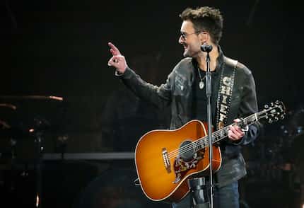 Eric Church convincingly sang "Like Jesus Does" followed by a menacing, raucous, "I'm...