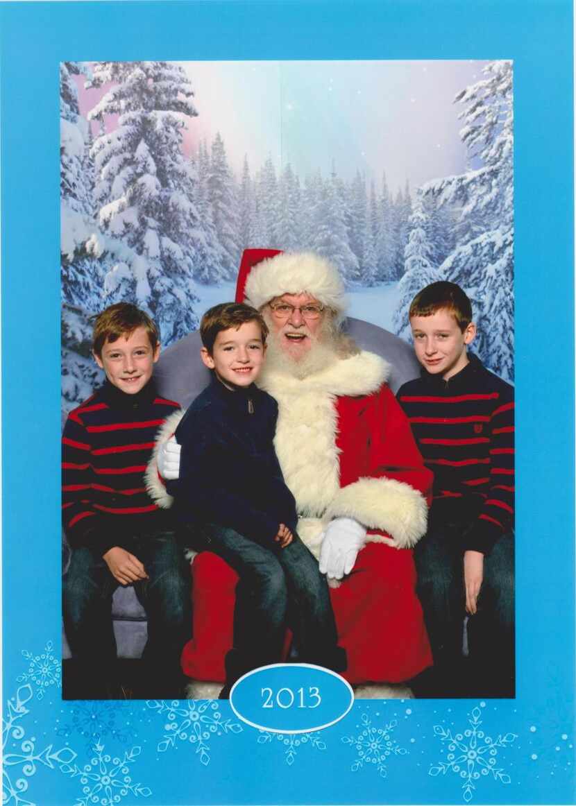 
Christmas 2013: Cooper (8), Nathan (5) and Ryan (11). Adolescence was approaching (too) fast.
