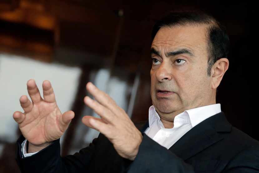 Former Nissan chairman Carlos Ghosn issued a statement from Lebanon on Tuesday.