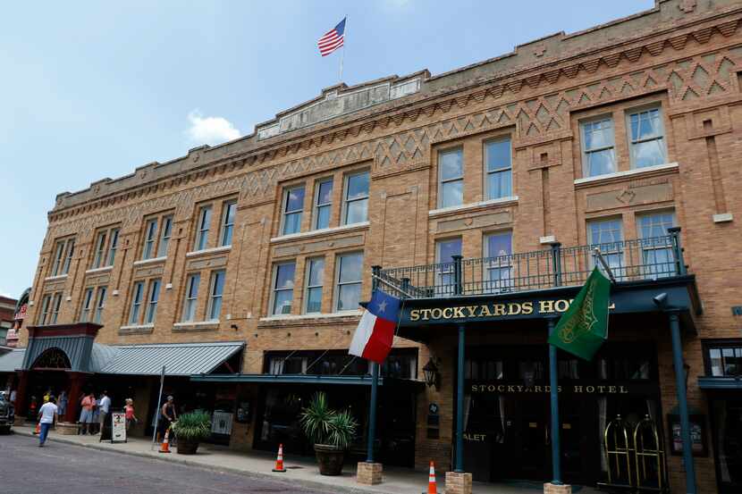 The Fort Worth Stockyards Hotel at 109 E. Exchange Ave. is a landmark in the city's historic...