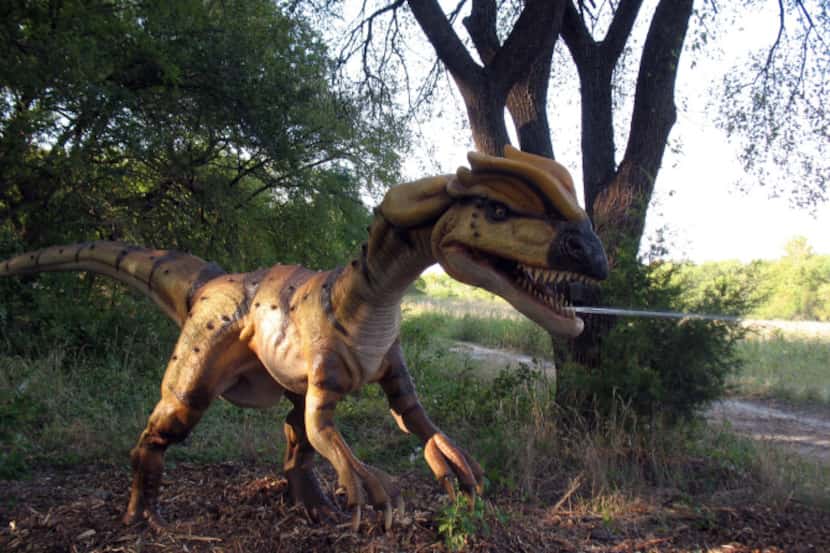 Dinosaurs Live!, a life-size animatronic dinosaurs exhibit shown in this file photo, returns...