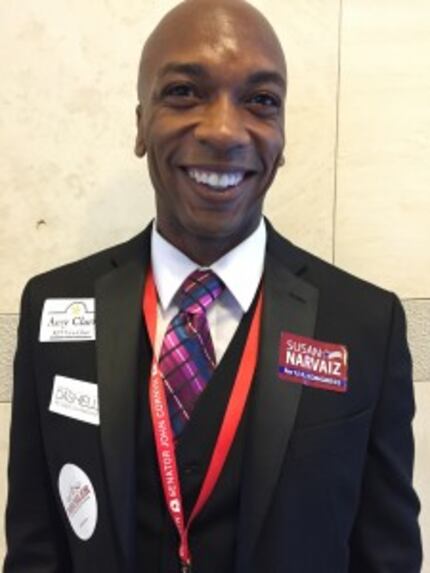  Henry Childs, a San Antonio attorney vying to become a national delegate representing...