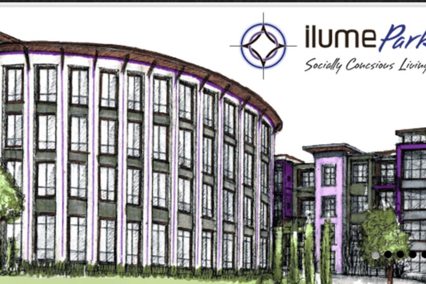 The new Ilume Park apartments on Cedar Springs Road will have 240 units.