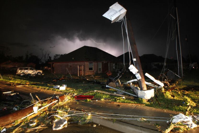 A storm damaged a Cleburne neighborhood in May. Given State Farm’s weather-related losses in...