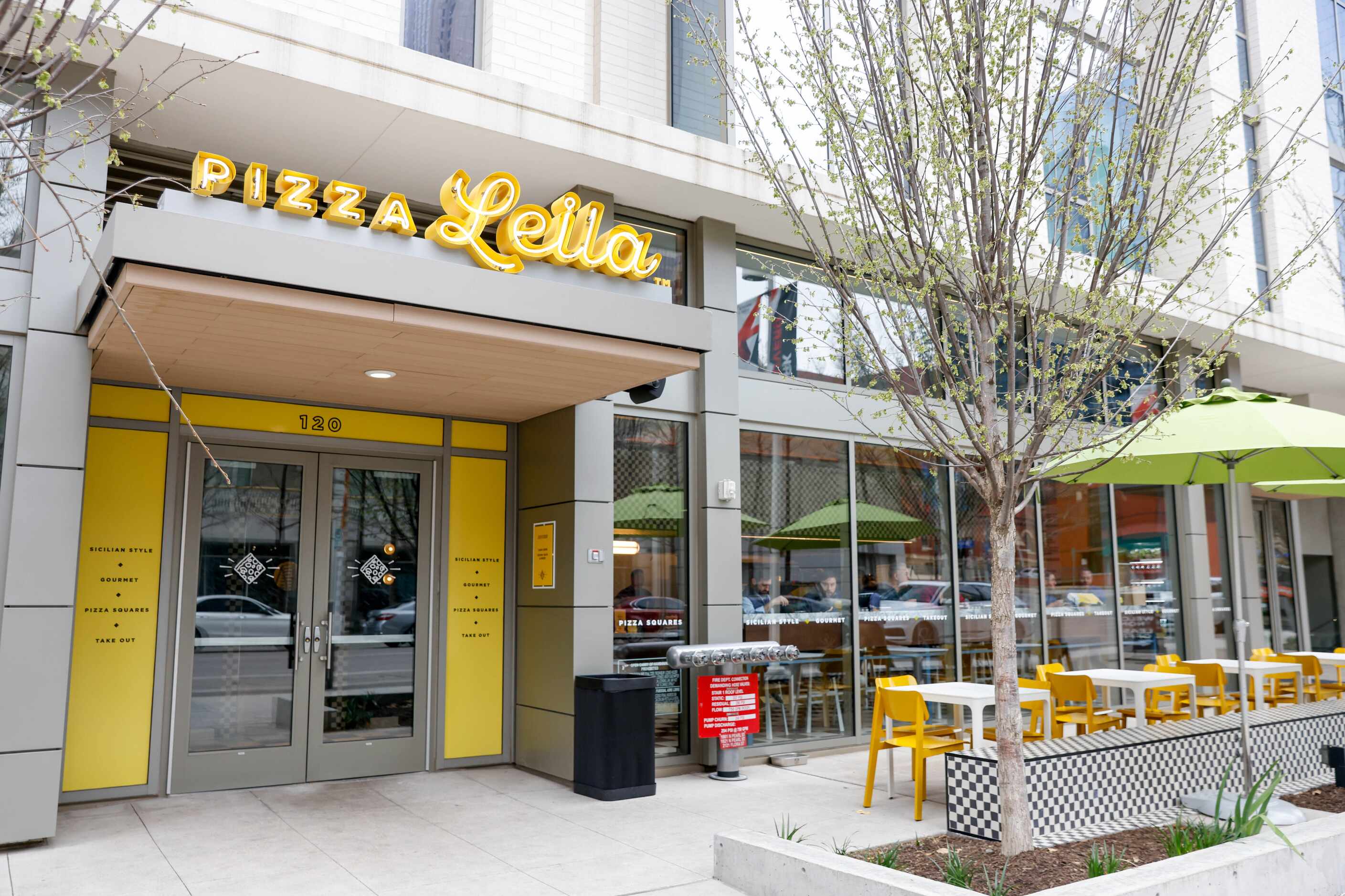 Pizza Leila in Dallas graduated from a pandemic ghost kitchen in 2020 to a restaurant in 2023.