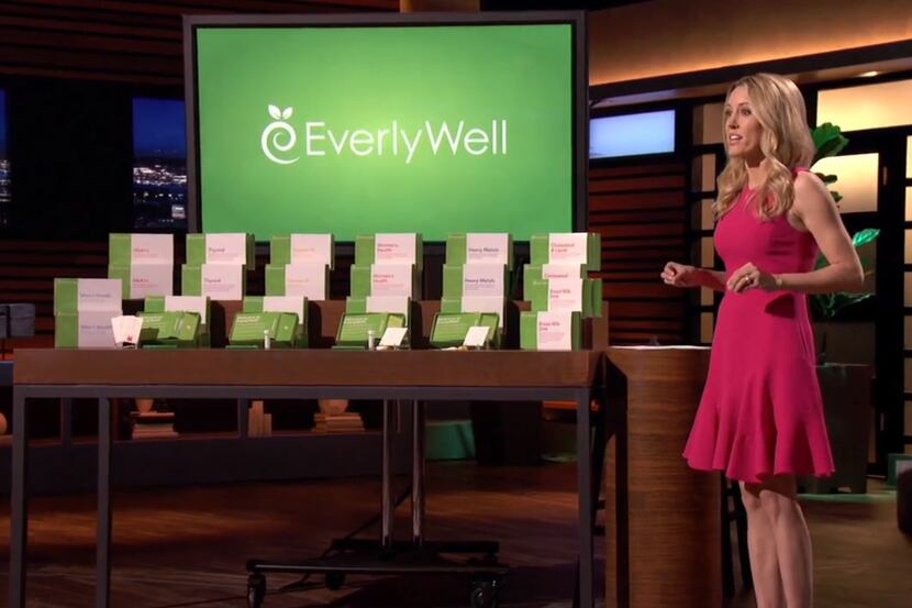EverlyWell founder Julia Cheek presented her medical testing kits to investors on the ABC...