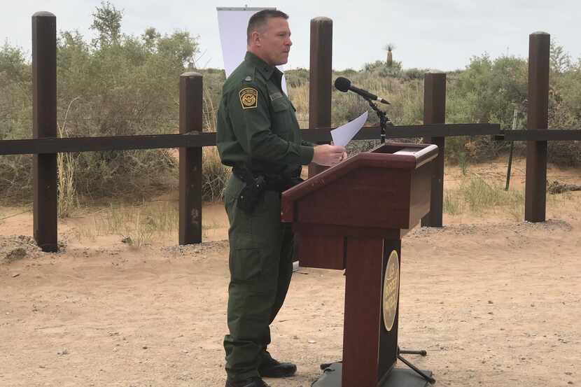 Chief Patrol Agent Aaron A. Hull of the U.S. Border Patrol El Paso Sector said a new...
