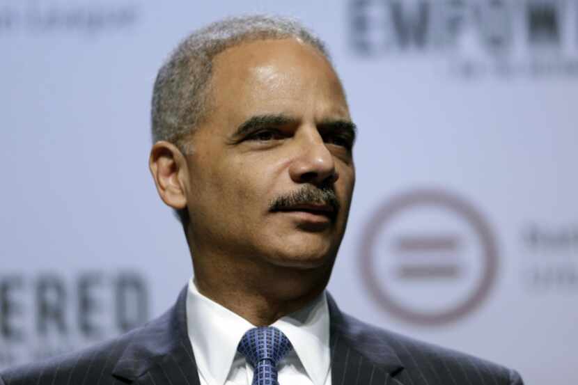 Former U.S. Attorney General Eric Holder says Republicans are waging a "multi-pronged war on...