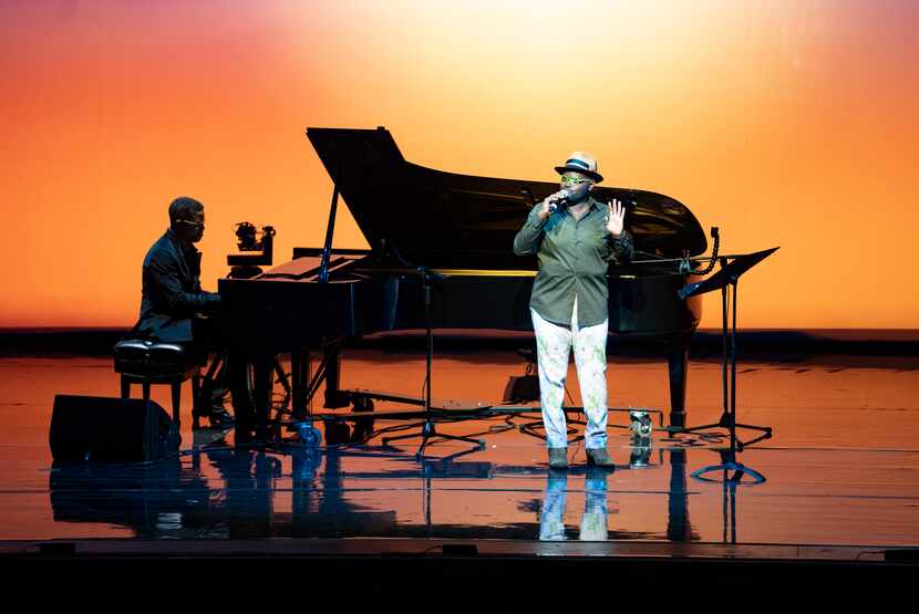 John Holiday performs at the Dallas Opera on Friday.
