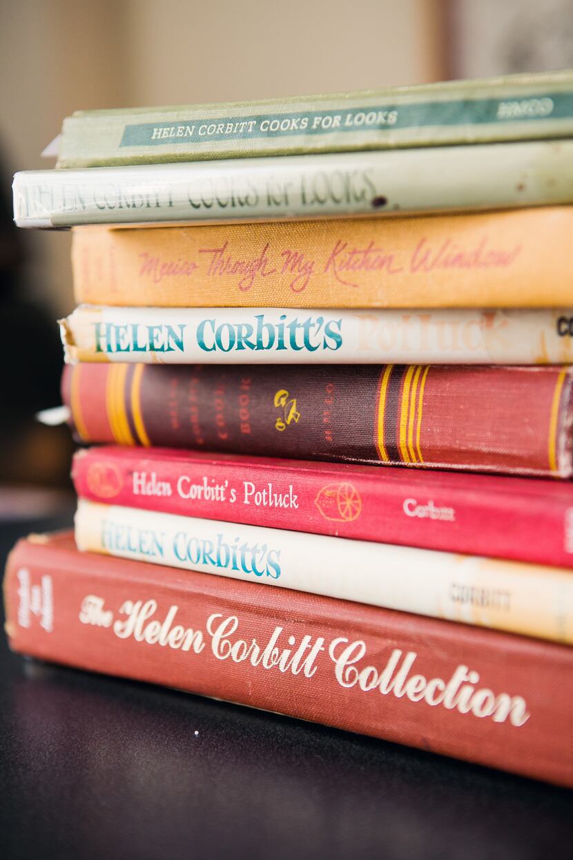 A collection of Orginal Zodiac Room Chef Helen Corbitt's cook books at the Zodiac Room...