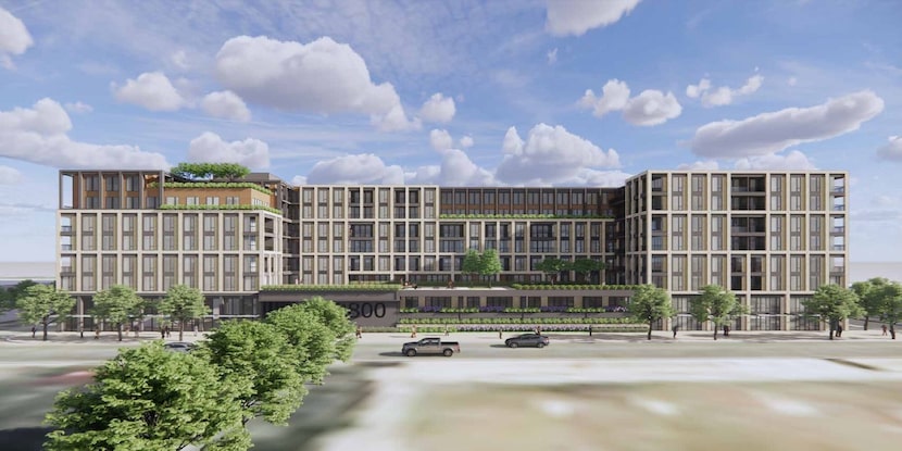 The 2800 Taylor apartments in Dallas' Deep Ellum will have more than 190 rental units.