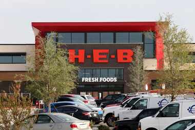 The upcoming HEB in Allen, TX, on Sep 19, 2023. (Jason Janik/Special Contributor)