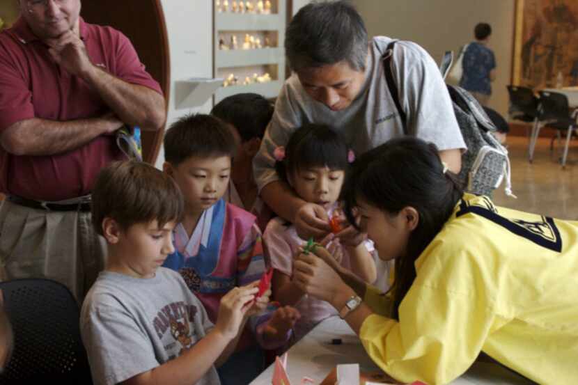 At the Crow Collection of Asian Art's Kids Club celebration, children can celebrate the Year...