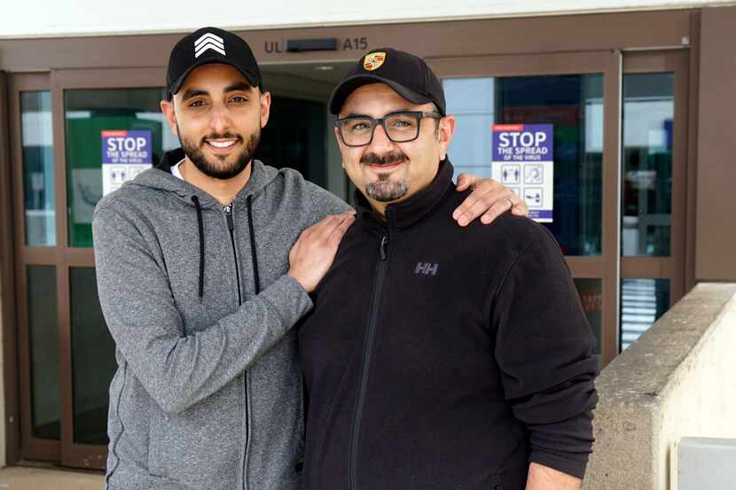 GoGetVax founders Ahmad Gaber (left) and Mohammad Gaber.