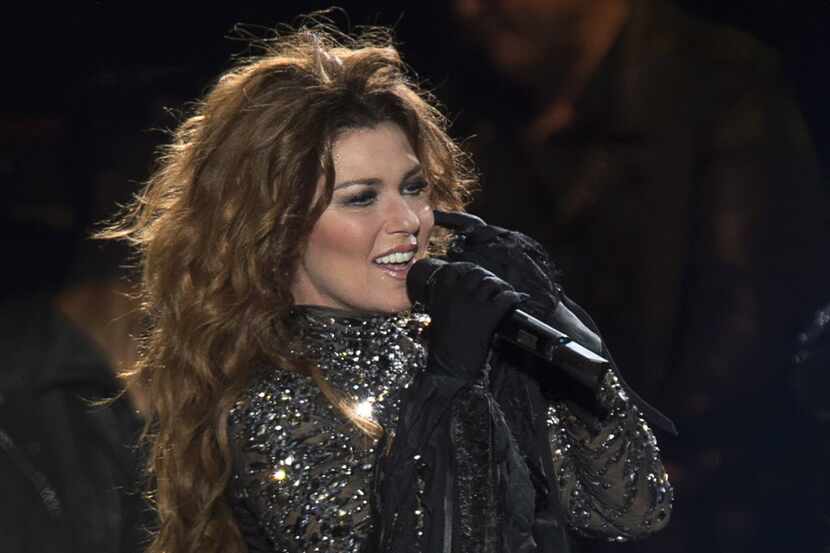 Shania Twain will hit Dallas' American Airlines Center on Aug. 10.