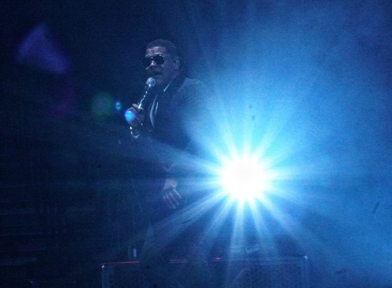 Maxwell performs at the American Airlines Center in Dallas, Texas on Dec. 2, 2016.