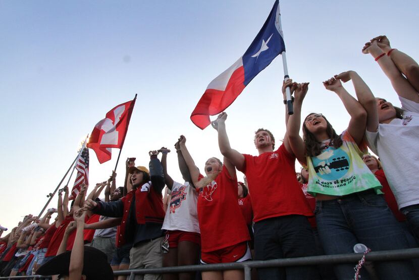 Justin Northwest fans fill an energy packed student section as they made their voices heard...
