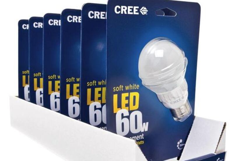
Cree says its target is a 5 percent adoption rate among consumers, up from 1 percent now.
